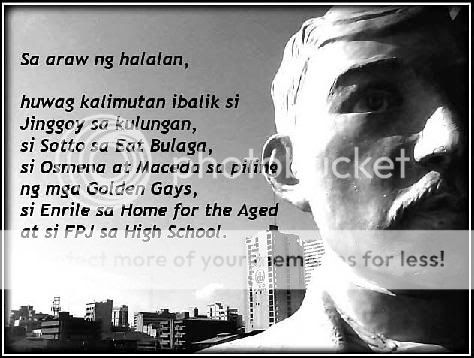 Salamat kay Chel sa litrato :)